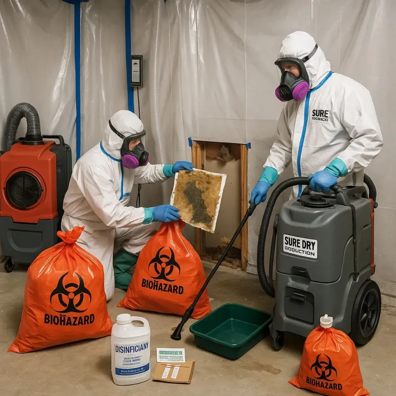 Contaminated Water Handling Protocols process in Pocono Pines, PA