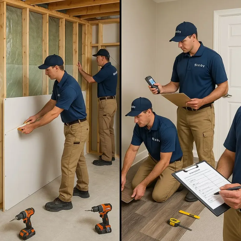 Repairs and Reconstruction process in Pocono Pines, PA